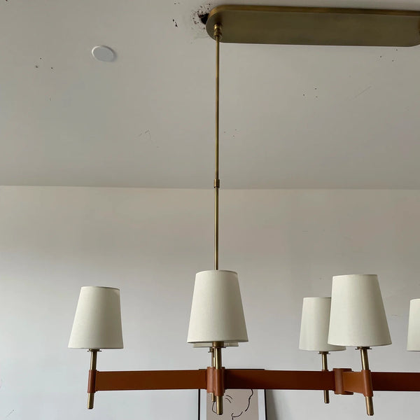 Hastings Leather Chandelier