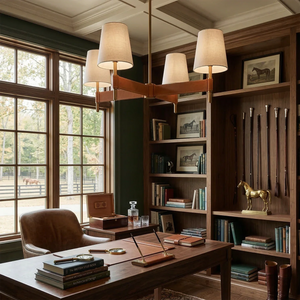 Hastings Leather Chandelier