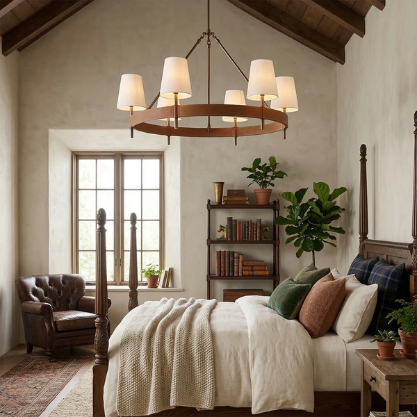 Hastings Leather Chandelier