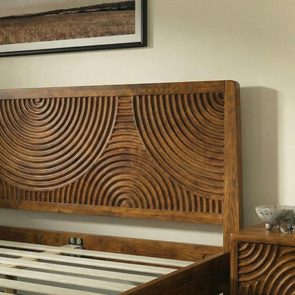 Harmony Solid Wood Bed Frame