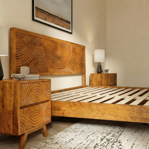 Harmony Solid Wood Bed Frame