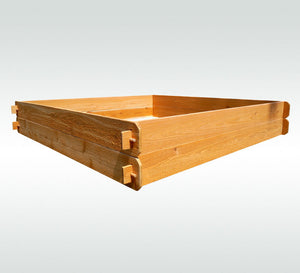 Timberlane Gardens Raised Garden Bed Kit Set Large (Two 6x6) Select Cedar - front view