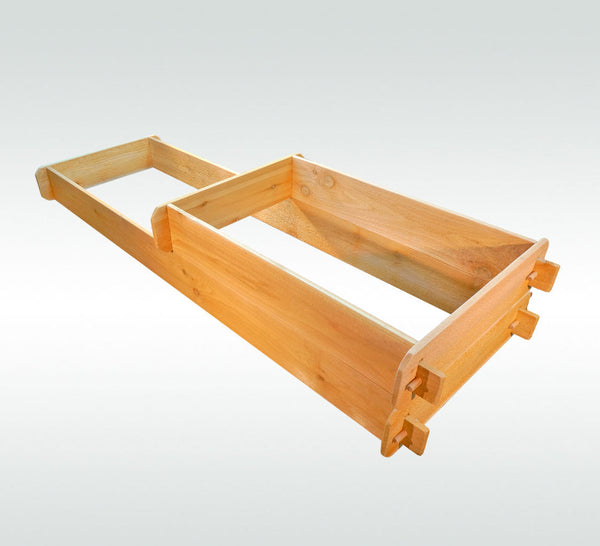 Timberlane Gardens Raised Garden Bed Kit 2 Tiered (2x3 2x6) Select Cedar - front view