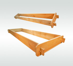 Timberlane Gardens Raised Garden Bed Kit 2 Tiered (1x6 2x6) Select Cedar - front view