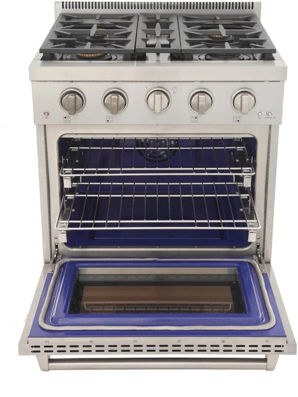 Kucht 30' Freestanding Professional Gas Range KFX3000X-S - in use