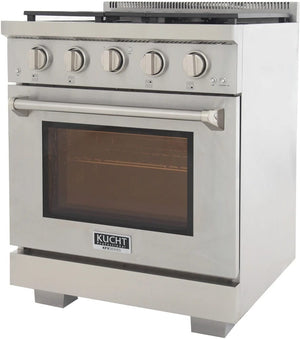 Kucht 30' Freestanding Professional Gas Range KFX3000X-S - lifestyle photo