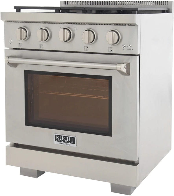 Kucht 30' Freestanding Professional Gas Range KFX3000X-S - lifestyle photo