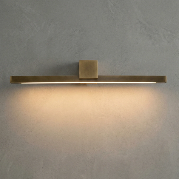 Kivana Brass Linear LED Wall Sconce