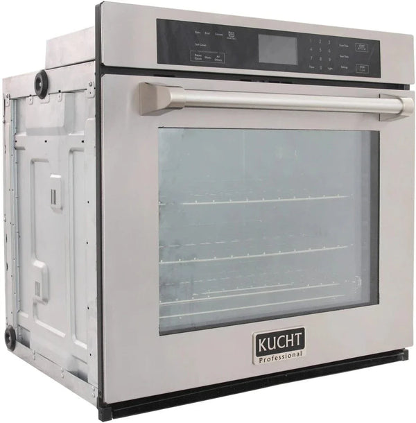 Kucht 30' Single Convection Electric Wall Oven KWO310 - side view