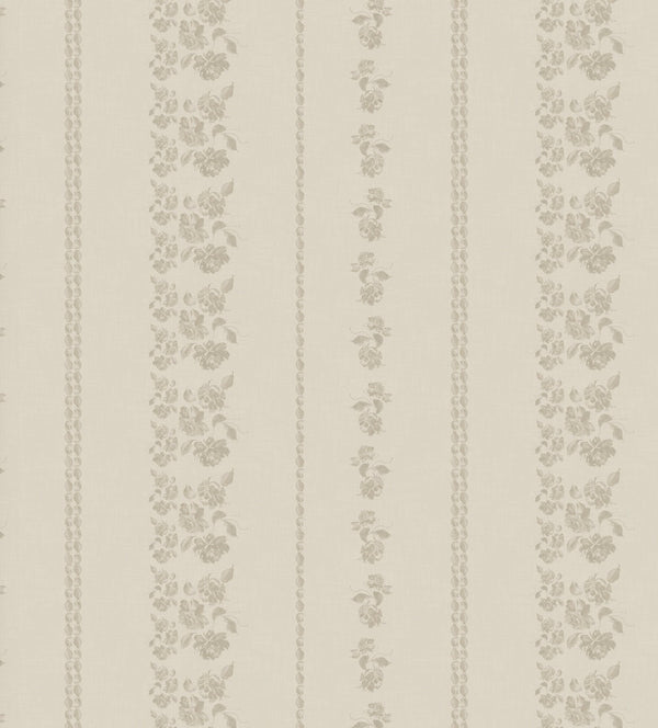 Roselle Stripe Wallpaper by Safari Natalia x Taddy Mikelaites