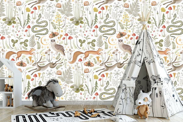 Arrows Forest - Nursery Wall Decor Wallpapers
