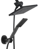 Dual Shower Head-Rain Shower Head with Handheld Shower Set, Diverter