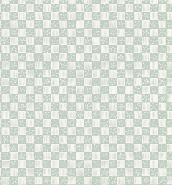 Shellie Wallpaper by Niranjana Mani Design