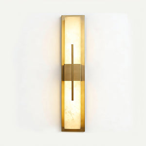 Modern Alabaster Linear Wall Sconce