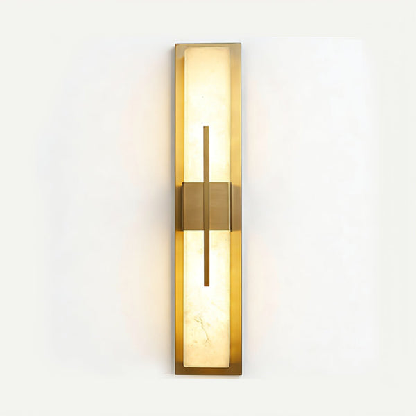 Modern Alabaster Linear Wall Sconce