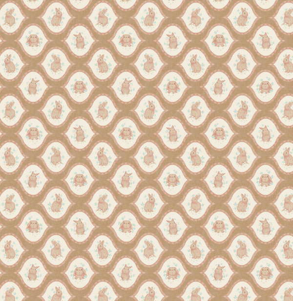 Poppie Wallpaper by Niranjana Mani Design