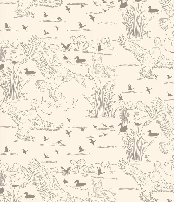 Wallace Wallpaper by Painted Hawk Design