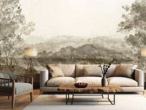 Somerset Fields Wallpaper by Safari Natalia x Taddy Mikelaites