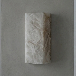 Rectangular Alabaster Wall Light