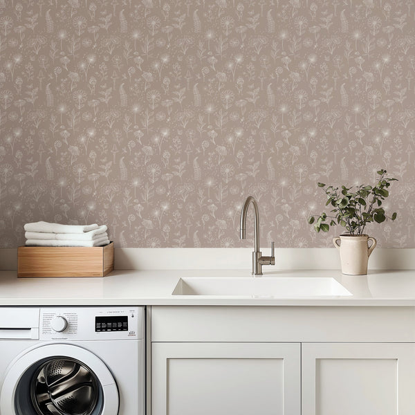 Kaila Wallpaper by Painted Hawk Design