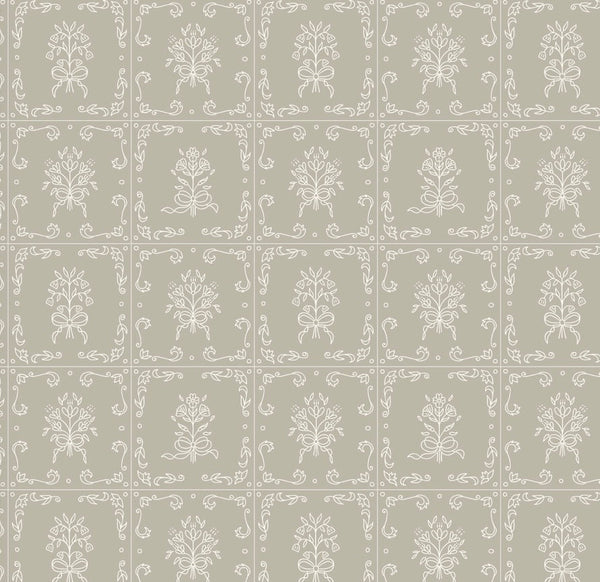Wrenna Wallpaper by Quirky Paisley Designs