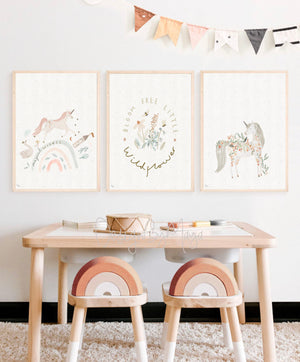 Baby Animals Prints - Luster Paper Nursery Wall Art Prints