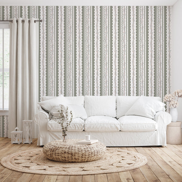 Solana Wallpaper by Painted Hawk Design