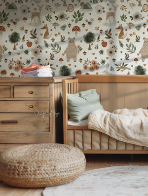 Alphabet Wallpaper - Nursery Wall Decor Wallpapers