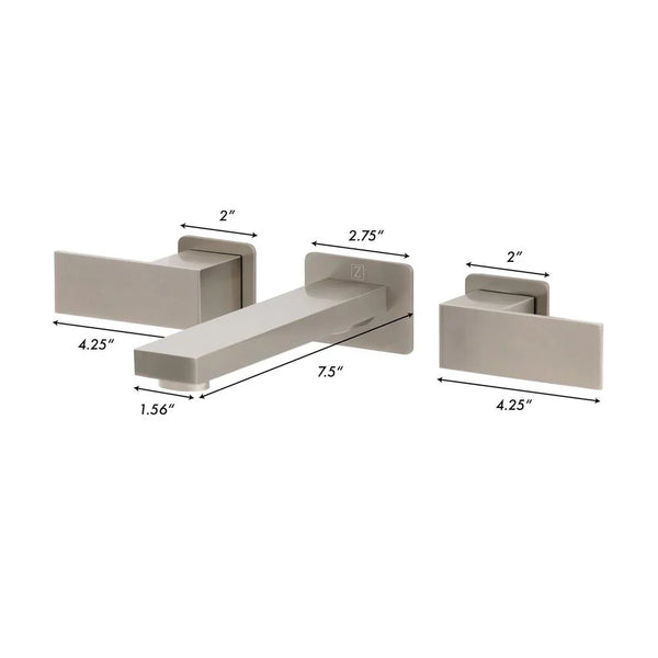 ZLINE Bliss Wall Mount Bath Faucet, BLS-BFW-BN - detail view