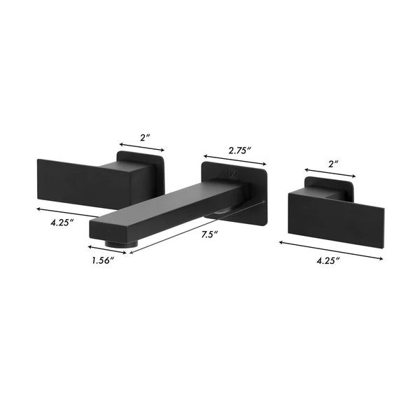 ZLINE Bliss Wall Mount Bath Faucet, BLS-BFW-MB - close-up