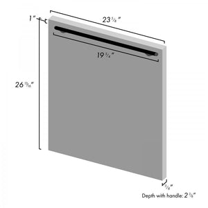 ZLINE 24' Dishwasher in Unfinished Wood with Stainless Steel Tub, DW-UF-24 - view 14