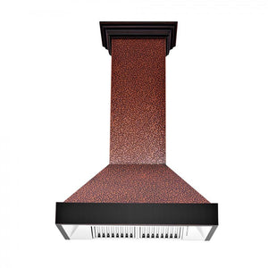 ZLINE 30' Hand-Hammered Copper Finish Wall Range Hood, 655-HBXXX-30 - front view
