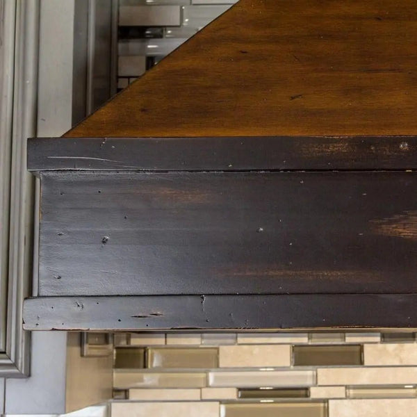 ZLINE 36' Wooden Wall Range Hood, Crown Molding 329AH-36 - close-up
