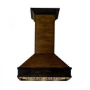 ZLINE 36' Wooden Wall Range Hood, Crown Molding 329AH-36