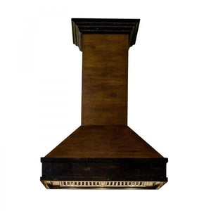 ZLINE 36' Wooden Wall Range Hood, Crown Molding 329AH-36