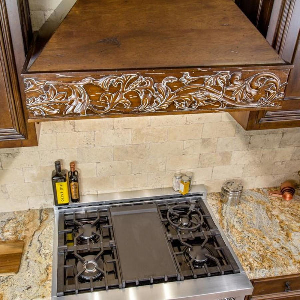 ZLINE 42" Wooden Wall Range Hood, Remote Motor, 373RR-RD-42