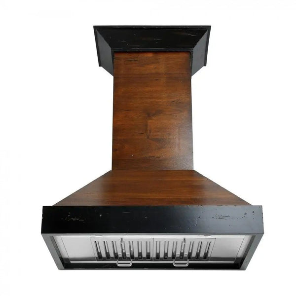 ZLINE 48' Wooden Wall Range Hood, Crown Molding KBAR-48 - lifestyle photo