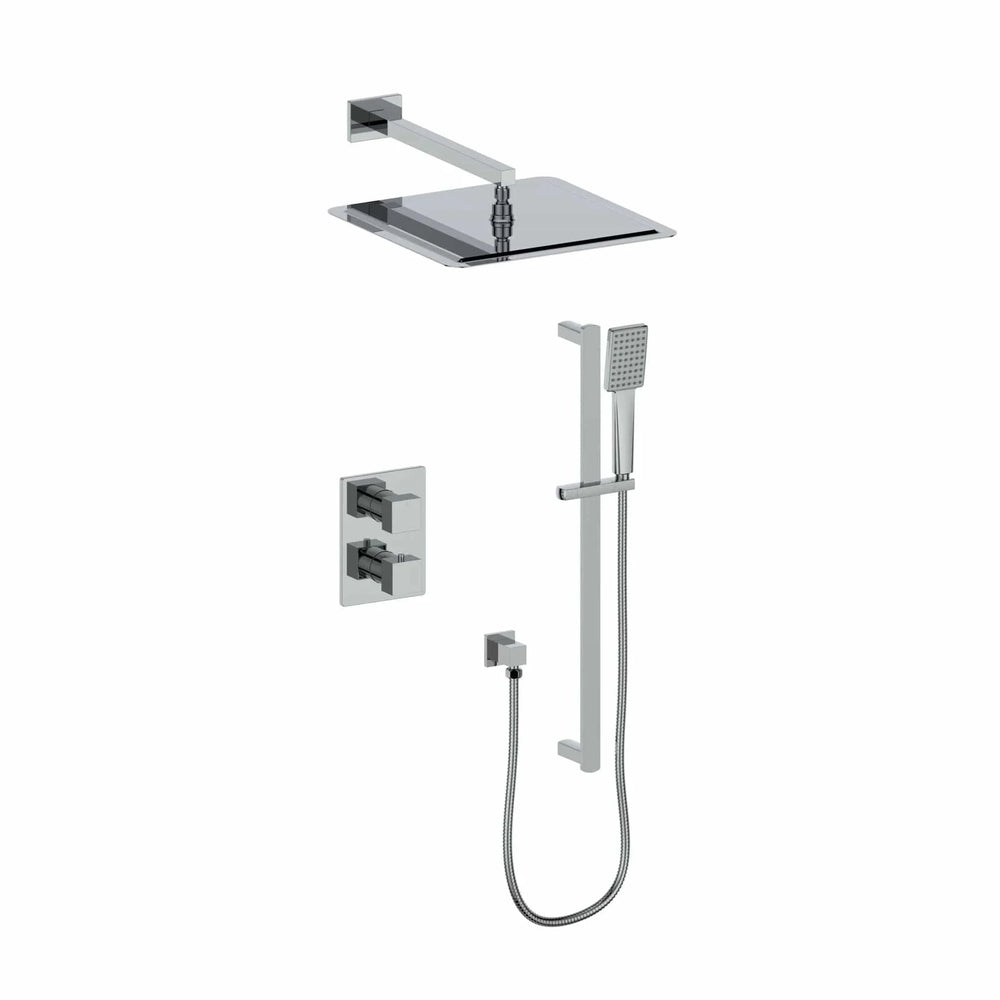 ZLINE Crystal Bay Thermostatic Shower System CBY-SHS-T2-CH