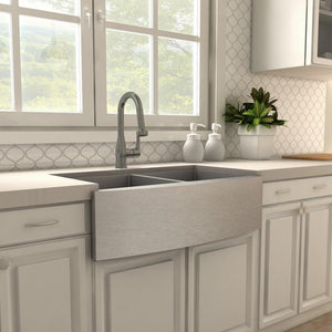 ZLINE Dali Kitchen Faucet in Gun Metal, DAL-KF-GM
