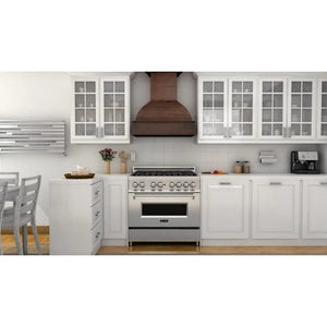 ZLINE 30' Wooden Wall Range Hood, Crown Molding 369WH-30 - close-up