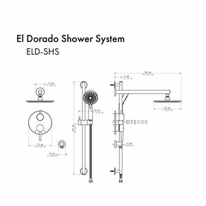 ZLINE El Dorado Shower System ELD-SHS-MB