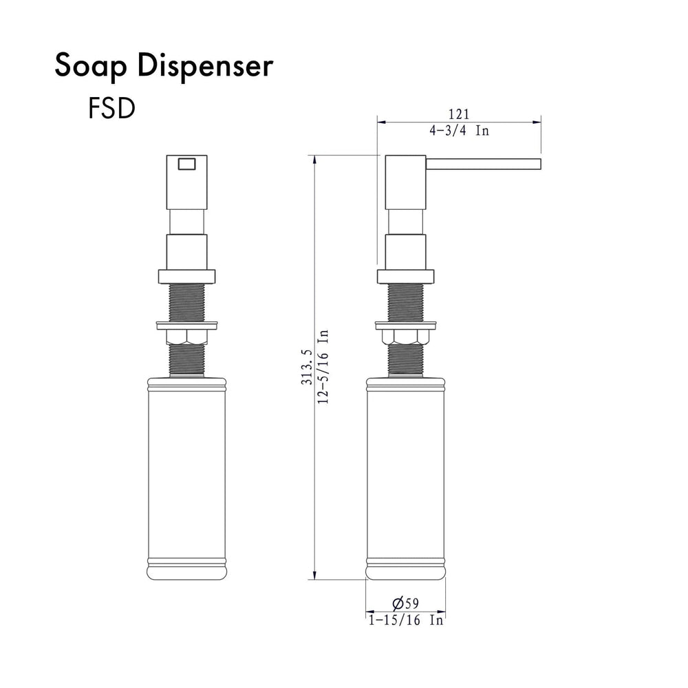 ZLINE Faucet Soap Dispenser FSD-CH