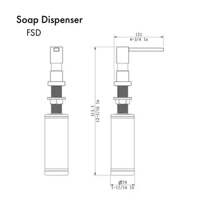 ZLINE Faucet Soap Dispenser FSD-CB