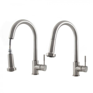 ZLINE Monet Kitchen Faucet, MON-KF-BN - detail view