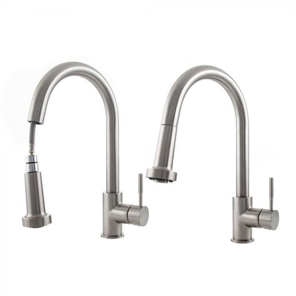 ZLINE Monet Kitchen Faucet, MON-KF-BN - detail view
