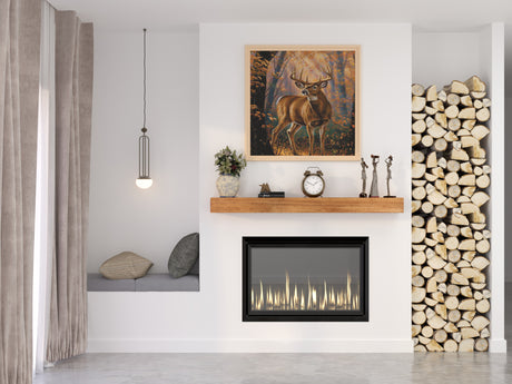 Modern Farmhouse Fireplace Mantel_2