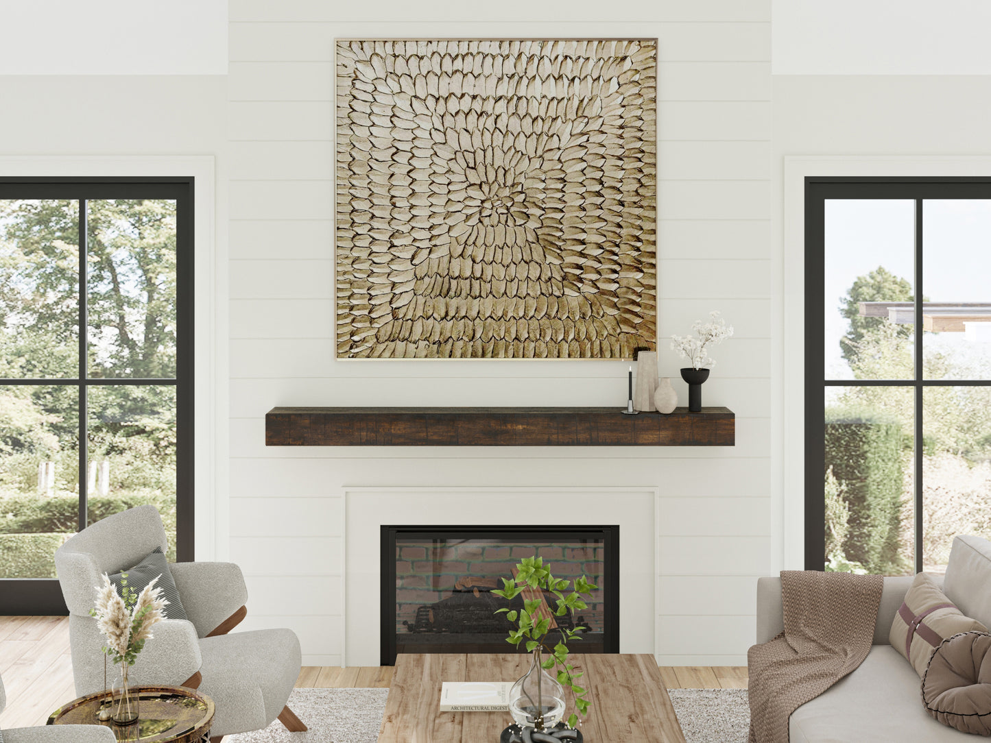 Rustic Fireplace Mantel_3