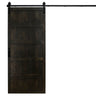 Midnight Black Sliding Barn Door